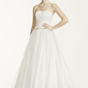 Ruched Tull Bodice BallGown